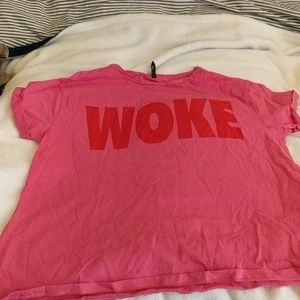 WOKE tee